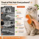 Furivio Pet Grooming Brush – Spray, Massage & Loose Hair Removal for Pets
